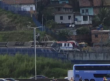Metrô descarrila nas proximidades da Estação Bom Juá