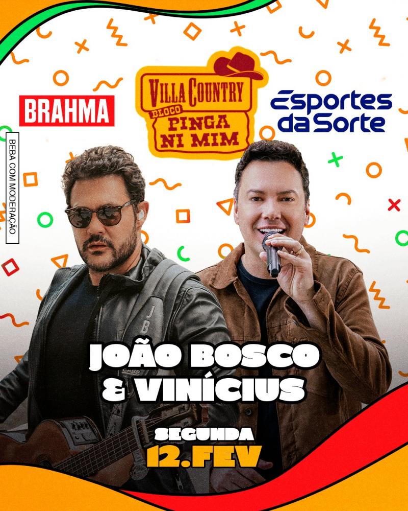 João Bosco e Vinicius comandam 