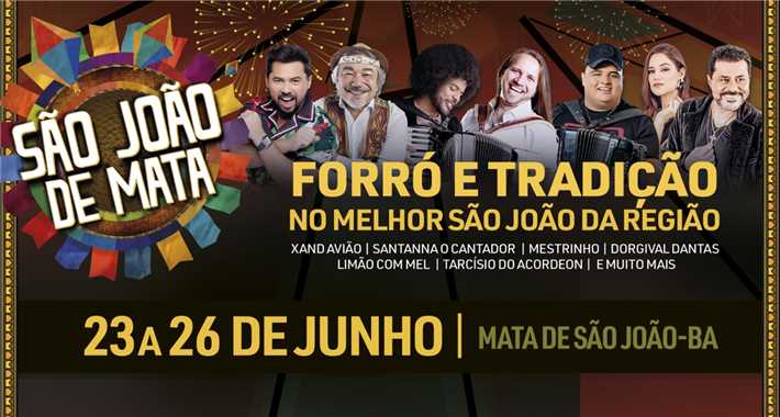 Prefeitura anuncia as principais atrações para o São João 2022.
