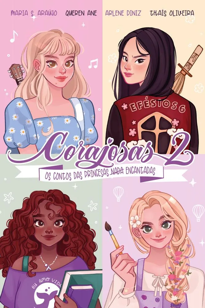 Novas princesas do mundo moderno ganham vida em Corajosas 2