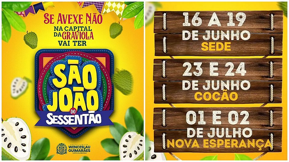 ‘São João do Sessentão’ em Wenceslau Guimarães é cancelado pela Justiça