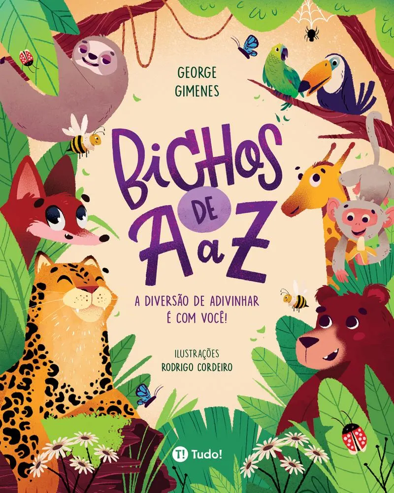 É um quati ou um sagui? Rimas e ilustrações para crianças conhecerem a fauna