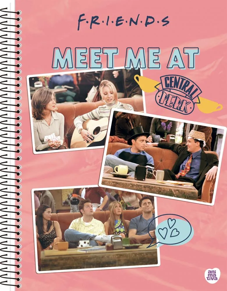 Animativa Lança Cadernos da Série "Friends"