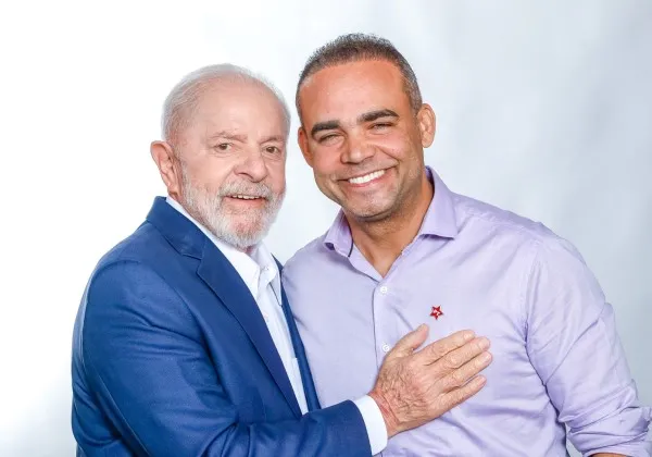 Ao receber Rosalvo, Lula promete continuar contribuindo para o progresso de Lauro de Freitas