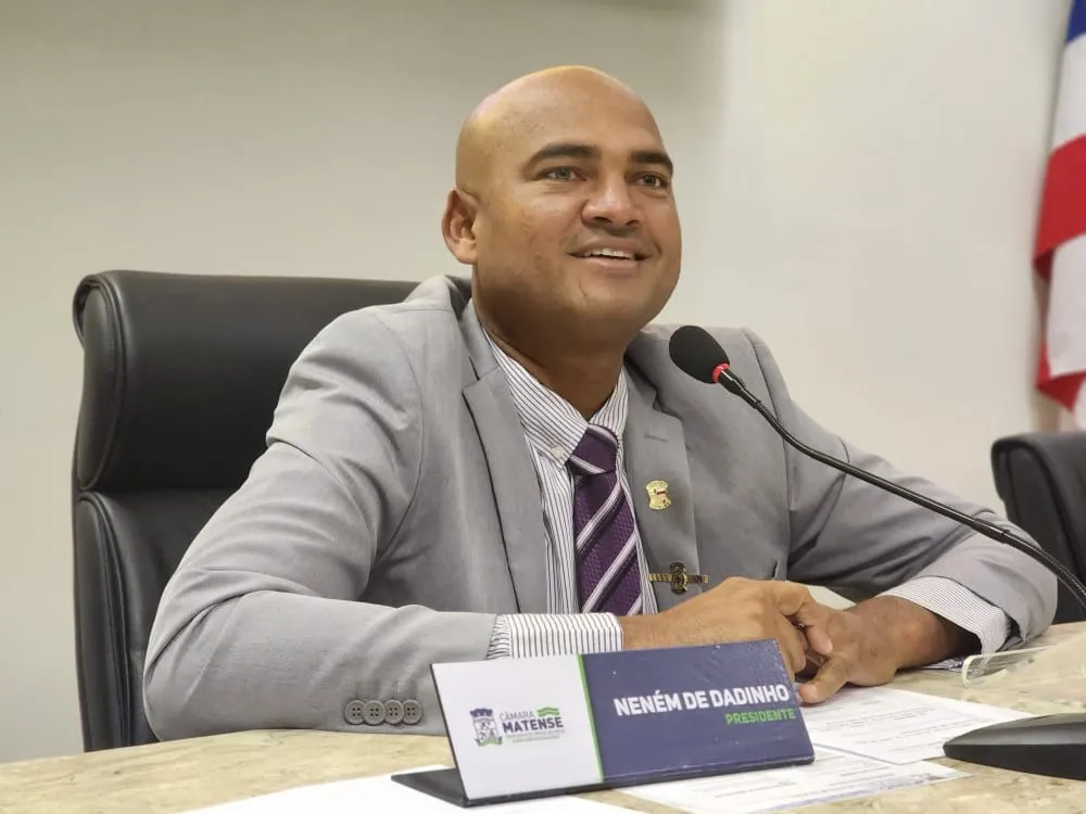 Neném de Dadinho recebe apoio da base para reeleição à presidência da Câmara