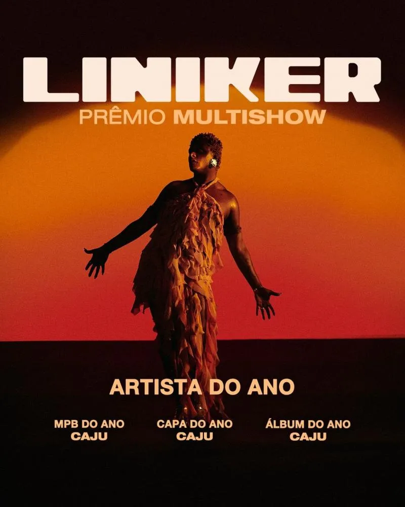 Liniker vence quatro categorias em 2024