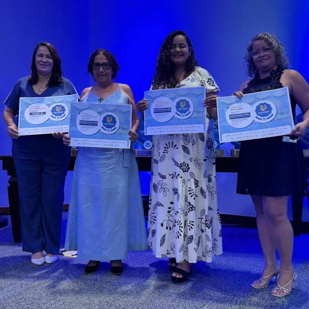 Município é certificado com o Selo UNICEF edição 2021-2024 por seu compromisso com crianças e adolescentes