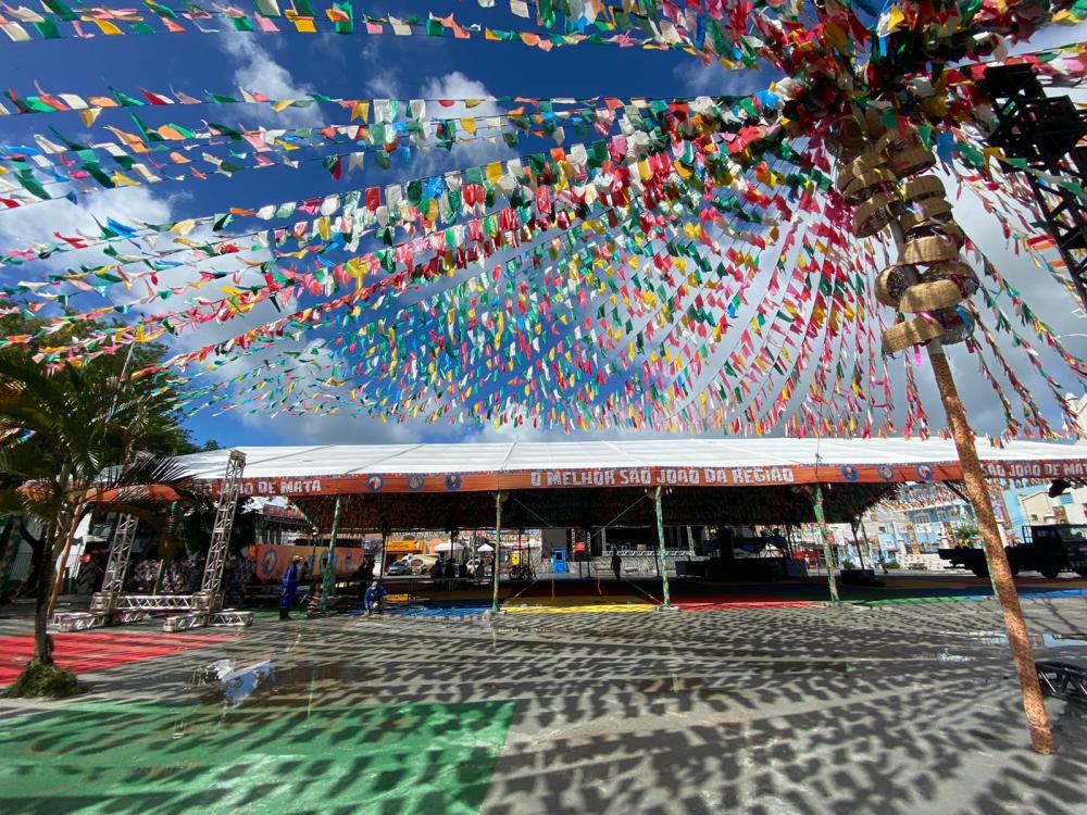 Tudo pronto para o melhor São João da Região