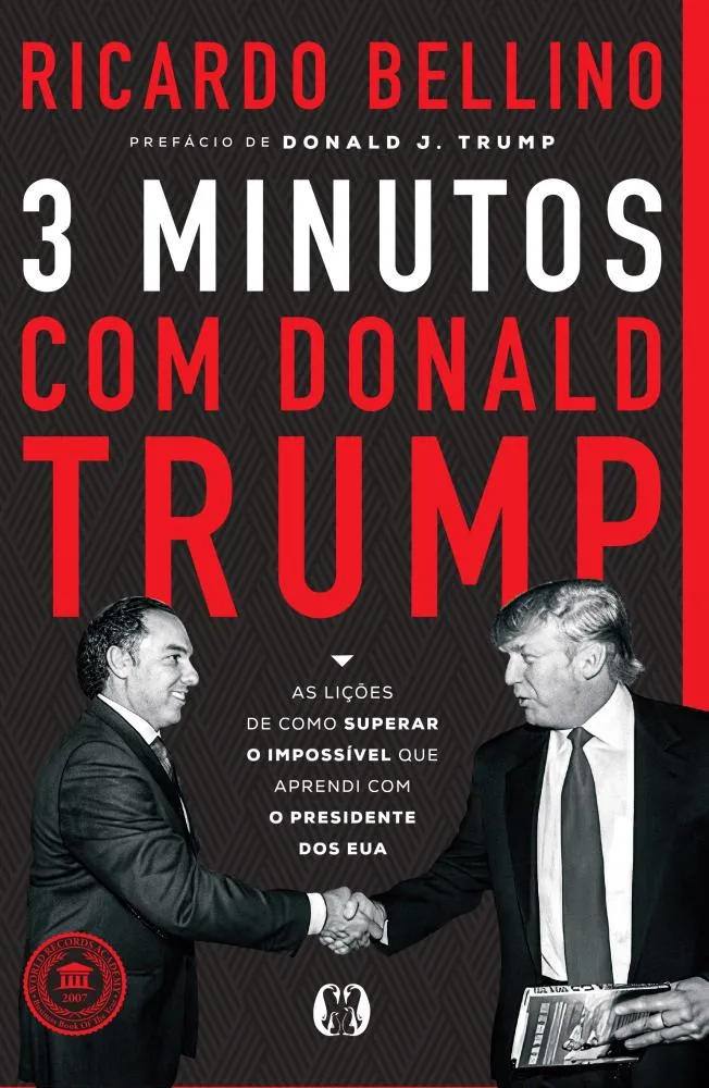 Best-seller “3 Minutos com Donald Trump” ganha edição comemorativa de 21 anos