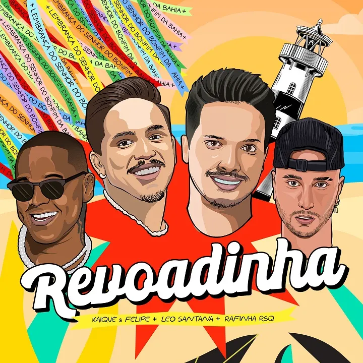 No clima do Verão, Kaique & Felipe se juntam a Leo Santana e Rafinha RSQ na música inédita “Revoadinha”