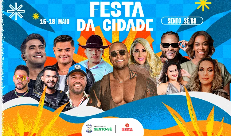 Festa da Cidade começa hoje e promete três dias de muita música, cultura e movimento na economia local