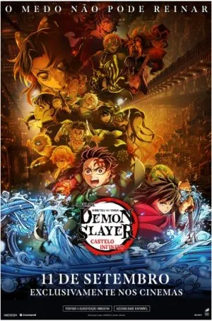 Demon Slayer: Kimetsu no Yaiba Castelo Infinito quebra 3 recordes de bilheteria no lançamento do Japão