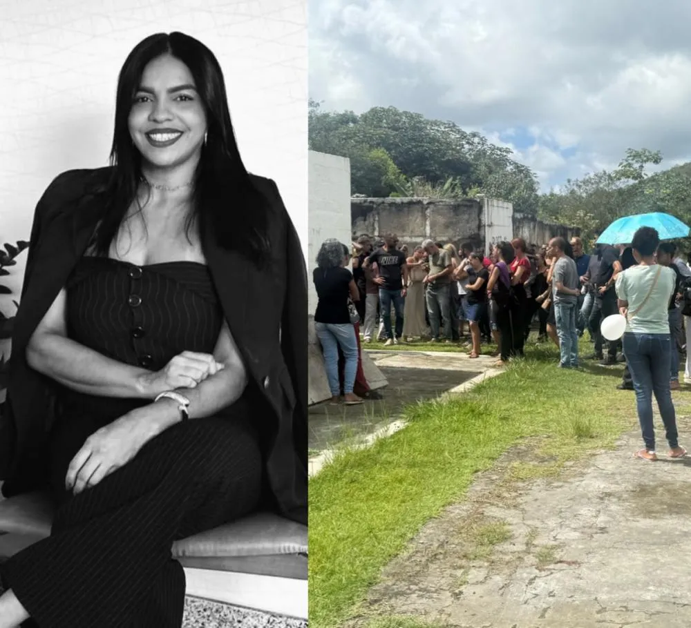 Velório de jovem morta pelo marido em Salvador reúne comoção e pedidos de justiça em Mata de São João