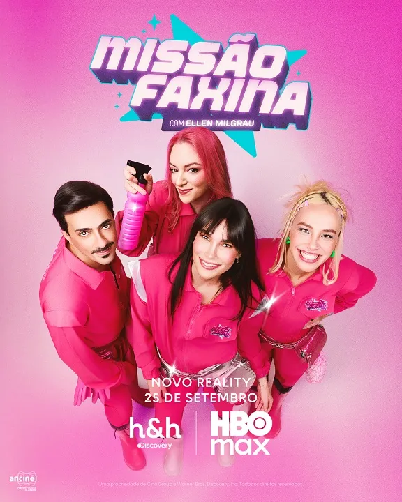 Reality brasileiro 'Missão Faxina com Ellen Milgrau' estreia na HBO Max e no Discovery Home & Health em 25 de setembro