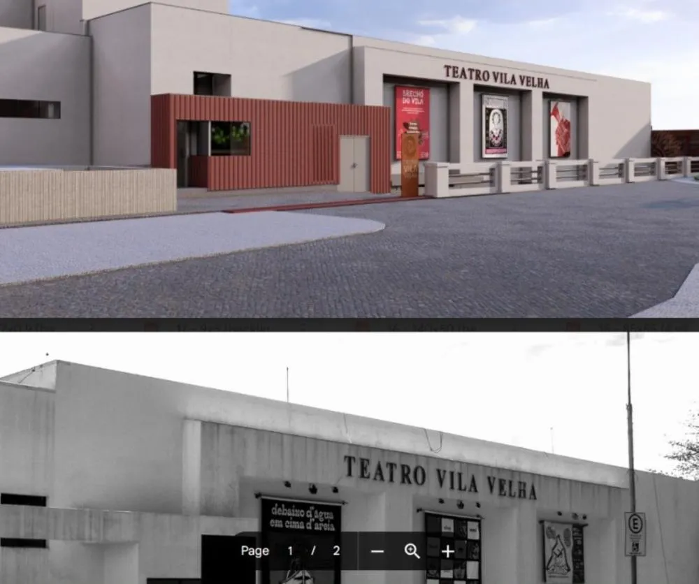 Teatro Vila Velha estreia exposição histórica “VILA, Um Teatro em Construção”