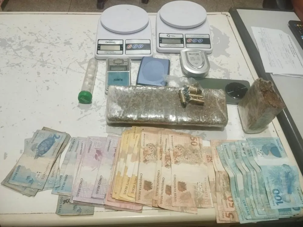 Homem é preso com drogas e munições durante ação da Cipe Polo em Pojuca
