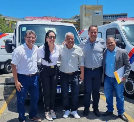Município recebe nova ambulância e reforça estrutura da rede municipal de saúde