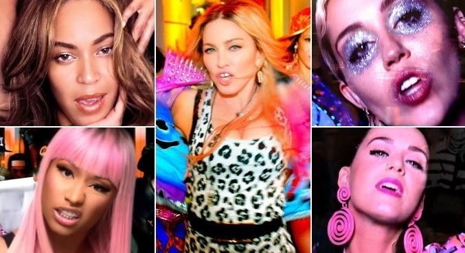 Fãs resgatam vídeo antigo de Madonna com Beyoncé, Katy Perry e mais estrelas da música