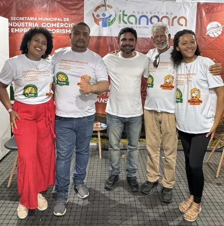Pela primeira vez, Itanagra marca presença oficial na FENAGRO e encanta visitantes