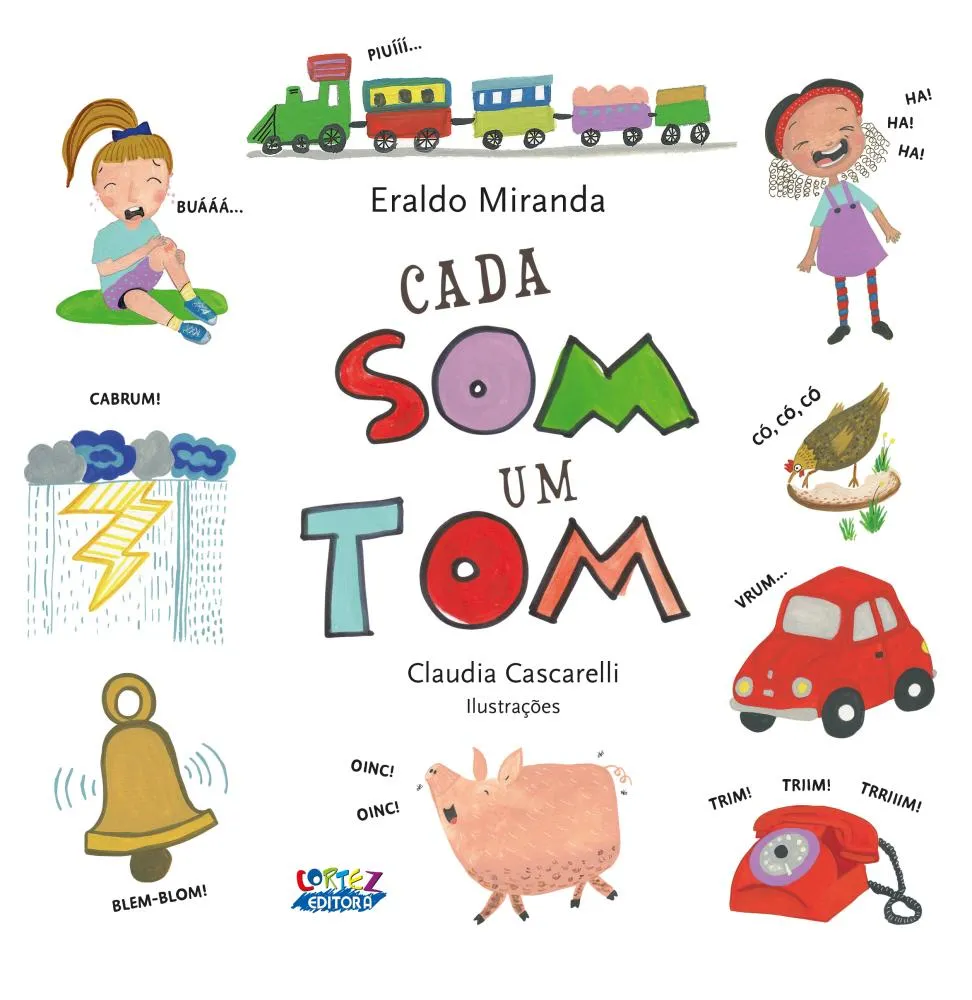 Livro infantil incentiva a descoberta do mundo pelos sons