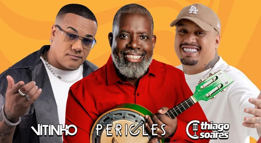 “Vai dar Samba” confirma Péricles, Vitinho e Thiago Soares em retorno histórico a BH