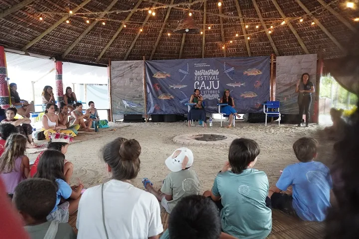 Caju de Leitores abre 5ª edição com língua Patxohã, literatura indígena e participação de escolas