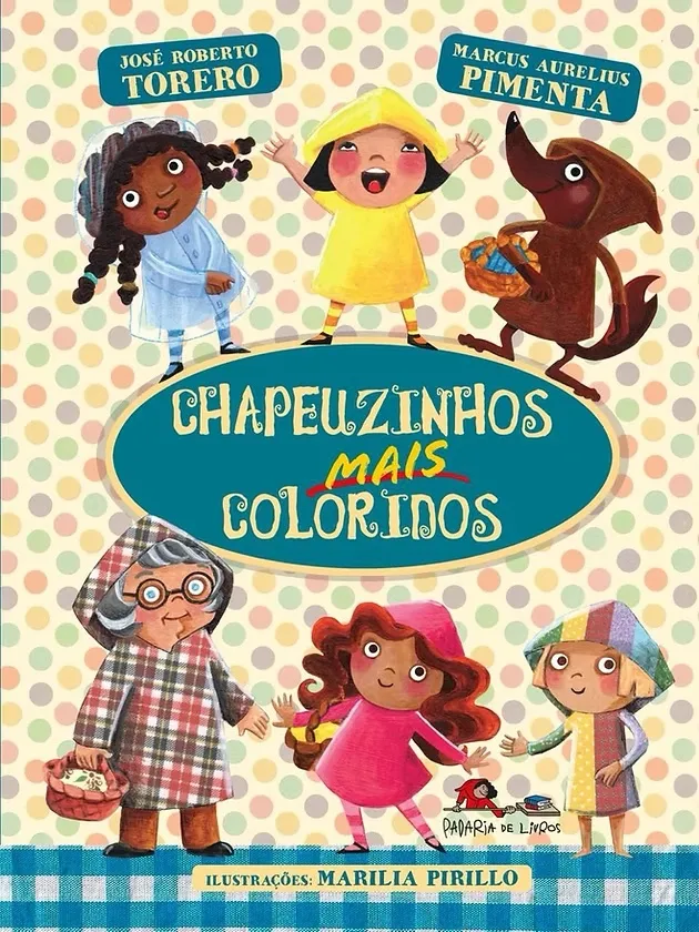 Capa de “Chapeuzinhos Mais Coloridos” Divulgação