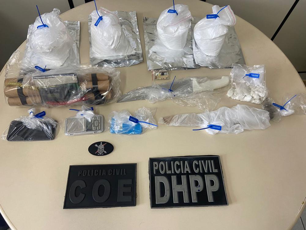 DHPP e COE prendem homem por tráfico