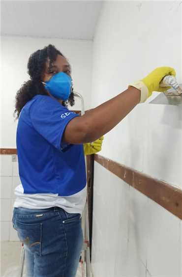 Prefeitura e Senai finalizam curso profissionalizante de Pintor