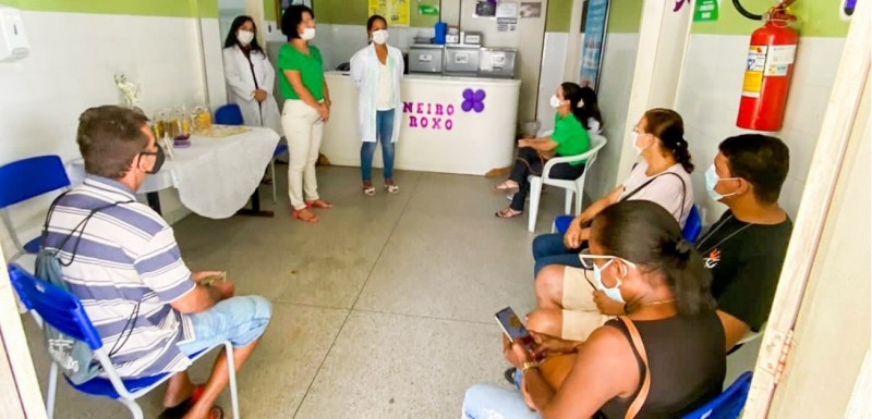Secretaria de Saúde inicia as ações de conscientização do Janeiro Roxo