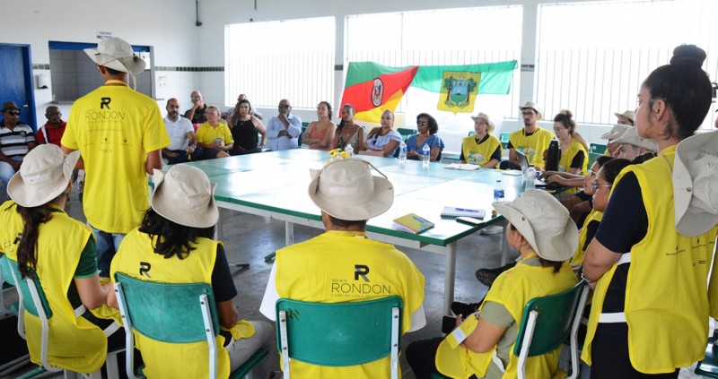 Operação Portal do Sertão está atuando com 20 estudantes e professores em Maria Quitéria