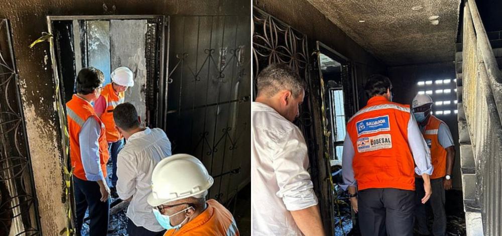 Prédio de cinco andares é atingido por incêndio, no bairro Jardim das Margaridas, em Salvador