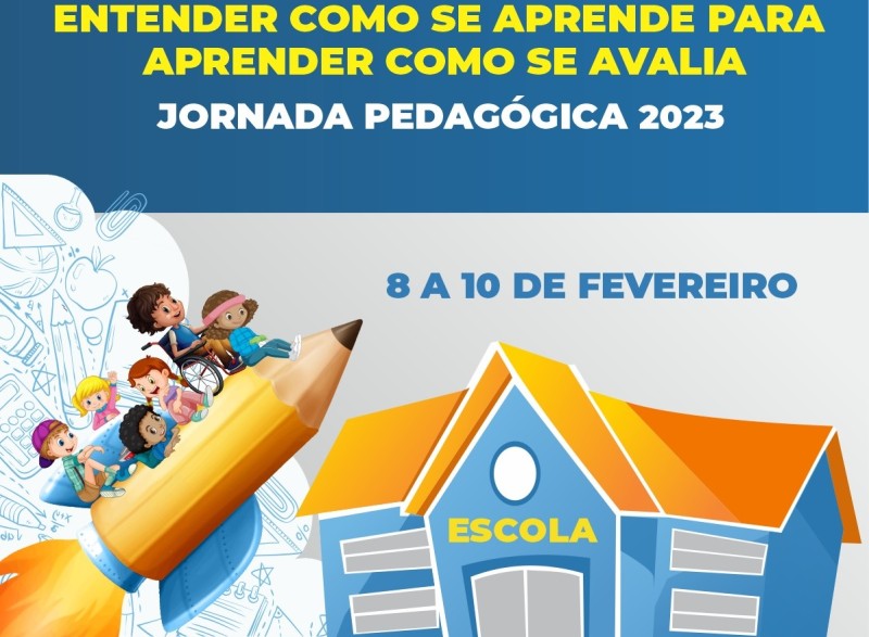 Jornada Pedagógica da rede municipal começou hoje nas escolas e finaliza com encontro geral na sexta-feira