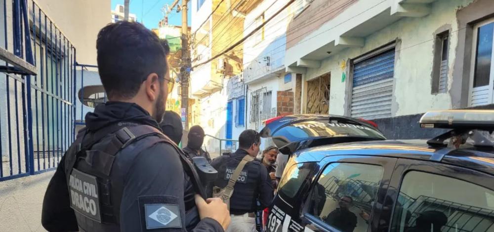 Polícia Civil prende chefe do tráfico de drogas do Calabar, em Salvador