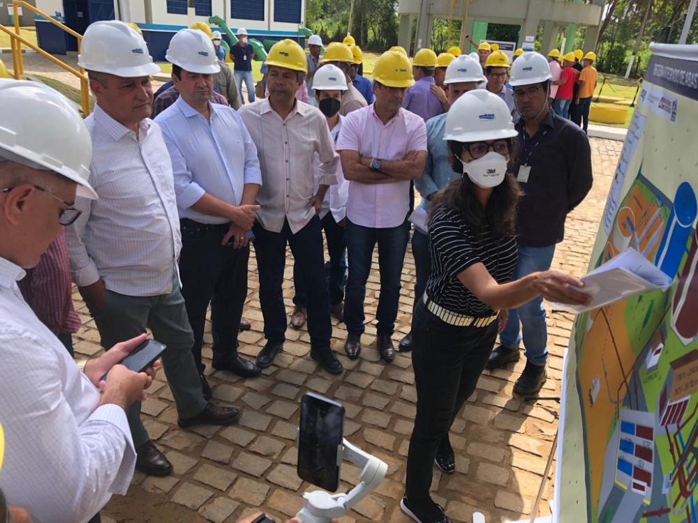 Governador inaugurou ampliação do sistema de abastecimento de água da região de Amélia Rodrigues