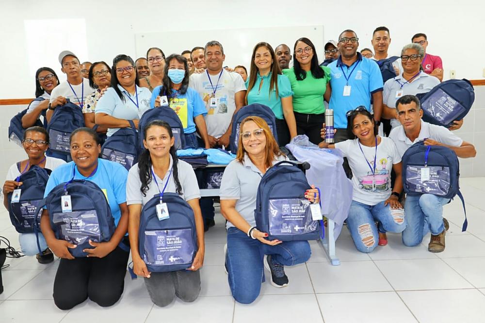 Agentes de Endemias do município recebem kit completo para trabalhar