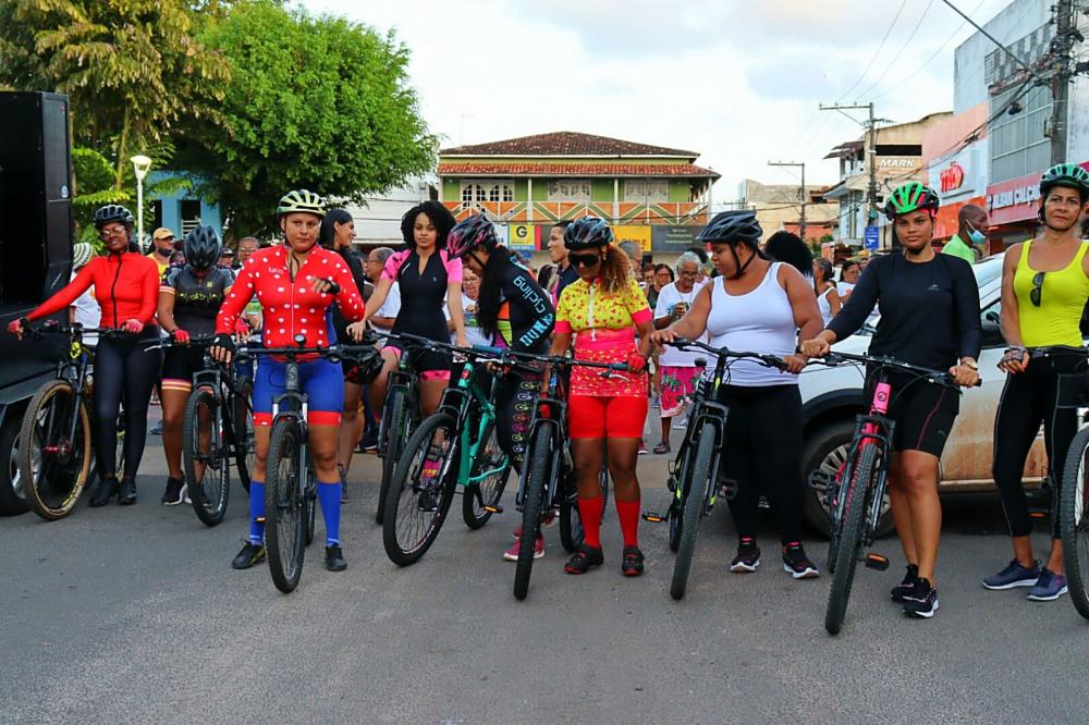 Passeio ciclístico dá início às homenagens às mulheres matenses