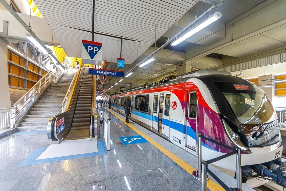Metrô de Salvador sofre falha elétrica nesta quinta-feira