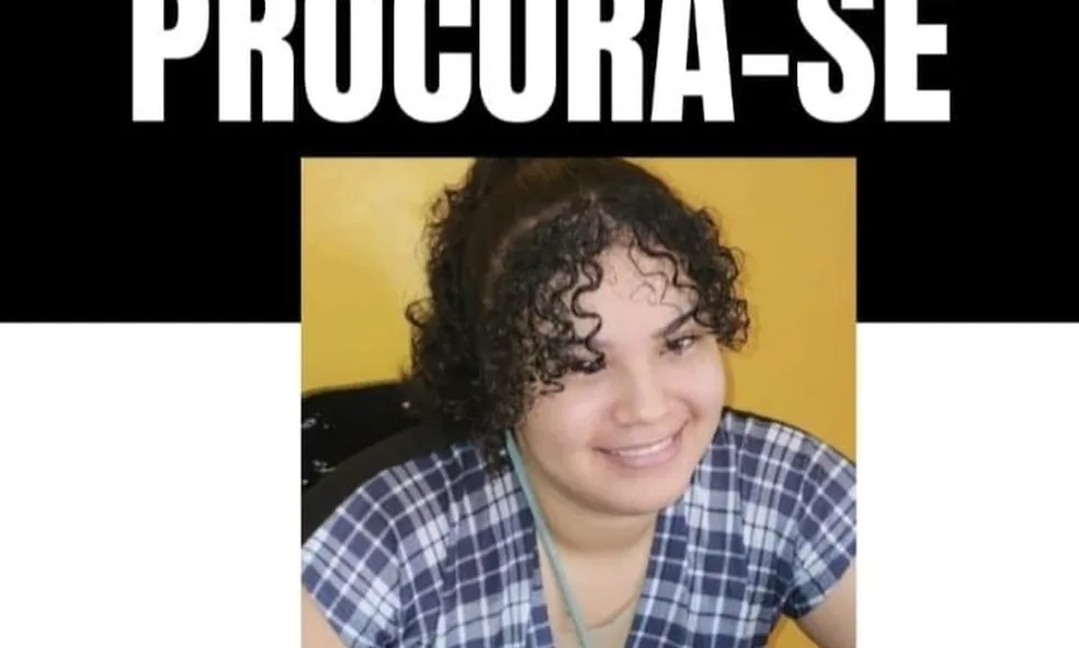 Jovem de 20 anos está desaparecida desde sexta-feira na RMS