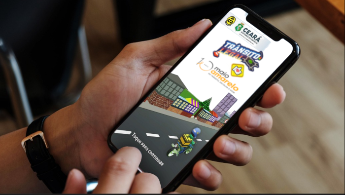 Detran-CE lança versão especial do game Trânsito Legal em alusão aos 10 anos do Movimento Maio Amarelo
