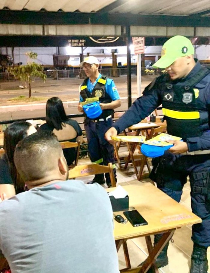 Jaboatão realiza ações educativas de trânsito durante o Maio Amarelo