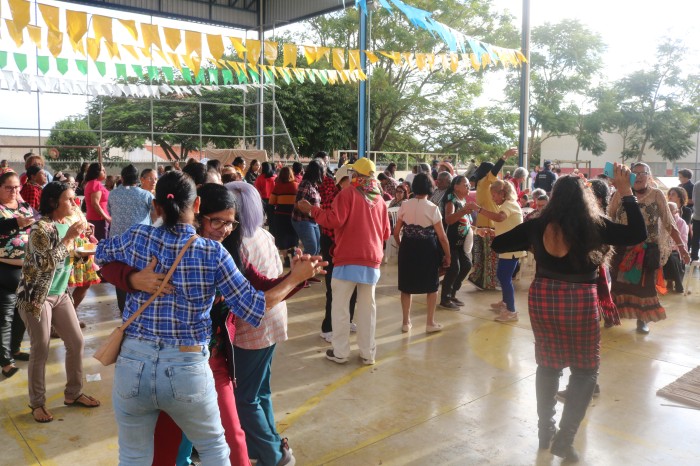 Semdes promove arraiá junino com os idosos do Serviço de Convivência e Fortalecimento de Vínculos