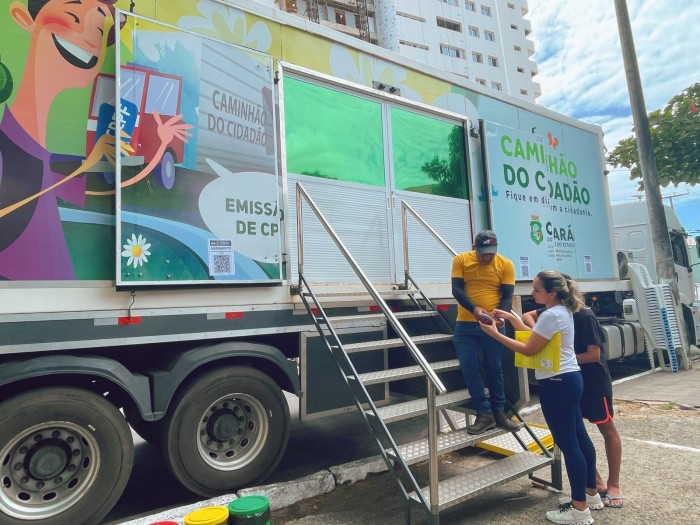 Caminhão do Cidadão amplia atendimentos no Interior do Estado