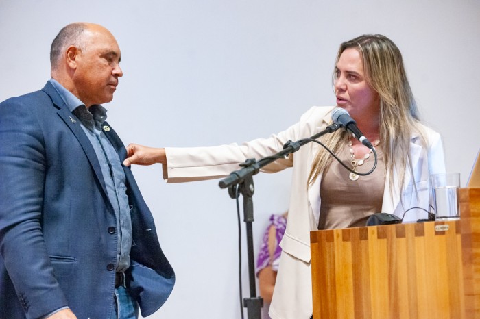 Em evento do “Agosto Lilás”, presidente da CLDF e governadora em exercício assumem compromissos em defesa das mulheres