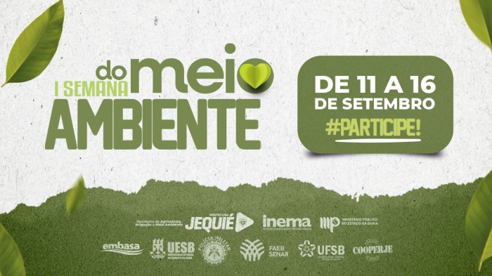 Com vasta programação, Prefeitura de Jequié promove I Semana do Meio Ambiente
