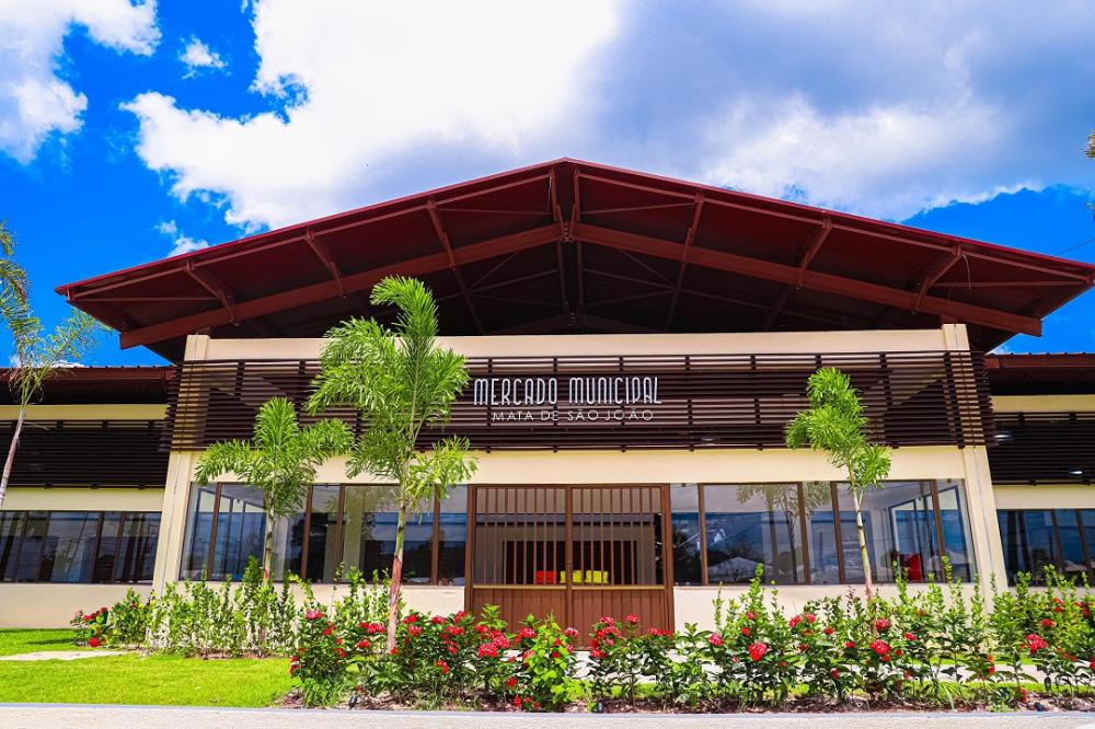 Novo Mercado Municipal de Mata de São João será inaugurado na próxima Sexta-feira